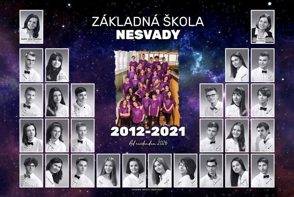 Tabló Nesvady / 2021